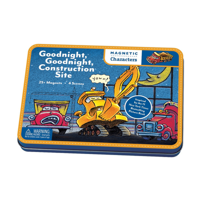 Mudpuppy Goodnight Goodnight Construction Site Magnetic Characters