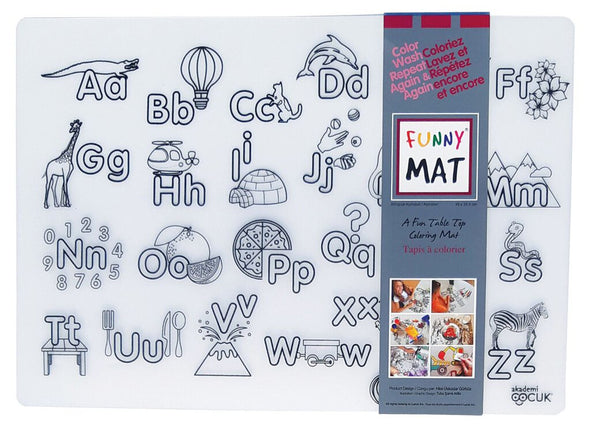 Funny Mat, Alphabet