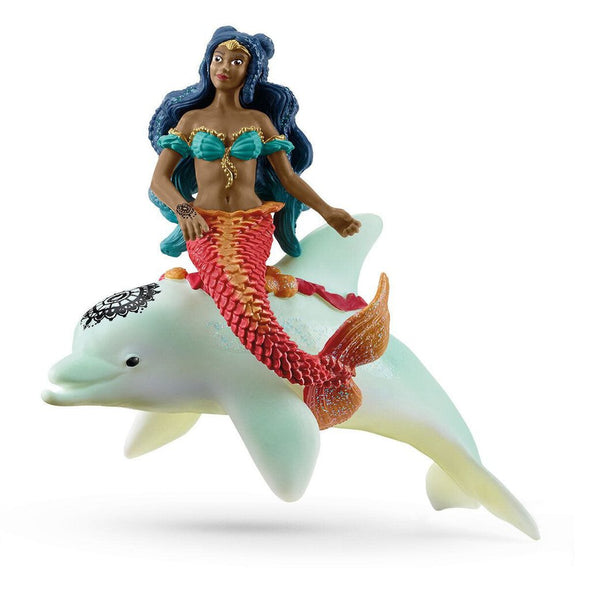 Schleich Isabelle on Dolphin