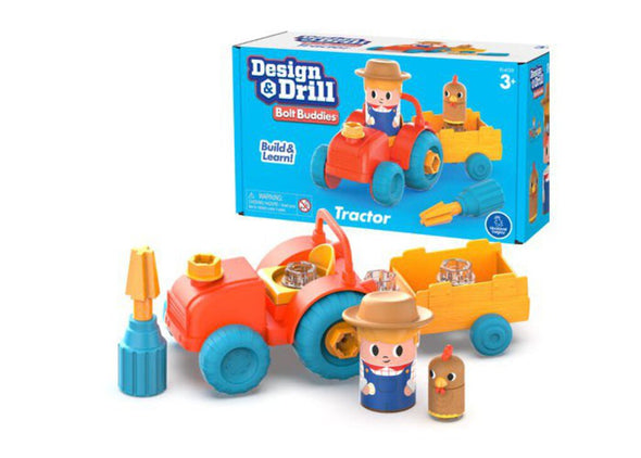 Design & Drill Bolt Buddies Tractor