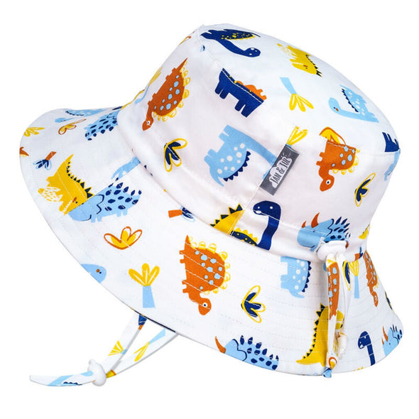 Jan & Jul Cotton Bucket Sun Hat, Dino Kids