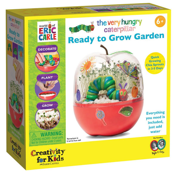 Creativity For Kids The Very Hungry Caterpillar Ready To Grow Garden