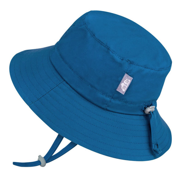Jan & Jul Cotton Bucket Hat, Atlantic Blue