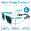 Jan & Jul Urban Xplorer Sunglasses, White Aurora