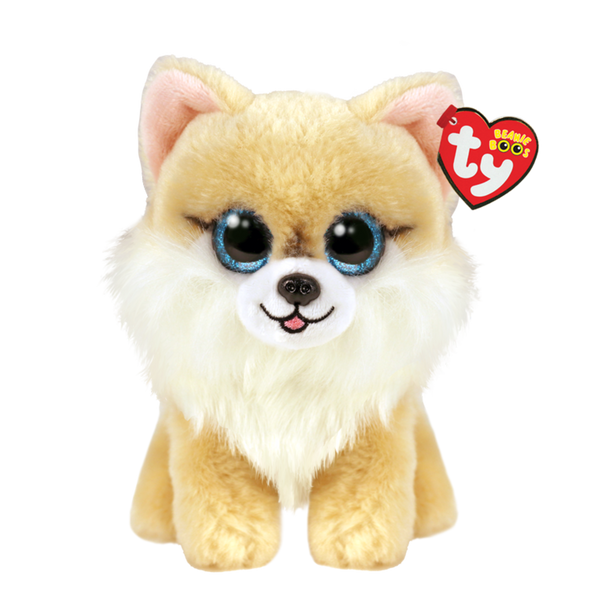 TY Beanie Boo, Honeycomb Tan Dog