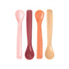 Tiny Twinkle 4pk Silicone Feeding Spoons, Pinks