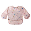 Tiny Twinkle Mess Proof Bib Full Sleeve Bib, Unicorn Confetti