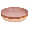 Tiny Twinkle 3pc Plastic Plate Set, Pink Sand Camel