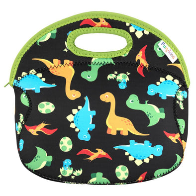 Funkins Large Lunch Bag, Black Dinos