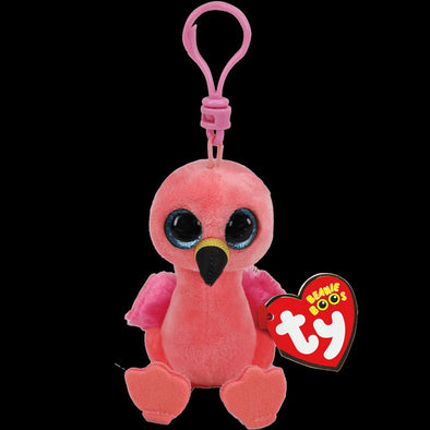 Ty Backpack Clip, Gilda Flamingo