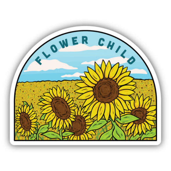 Sunflower Field Sticker