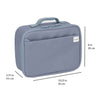 3 Sprouts Fabric Lunch Bag, Blue