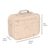 3 Sprouts Fabric Lunch Bag, Terrazzo Sand