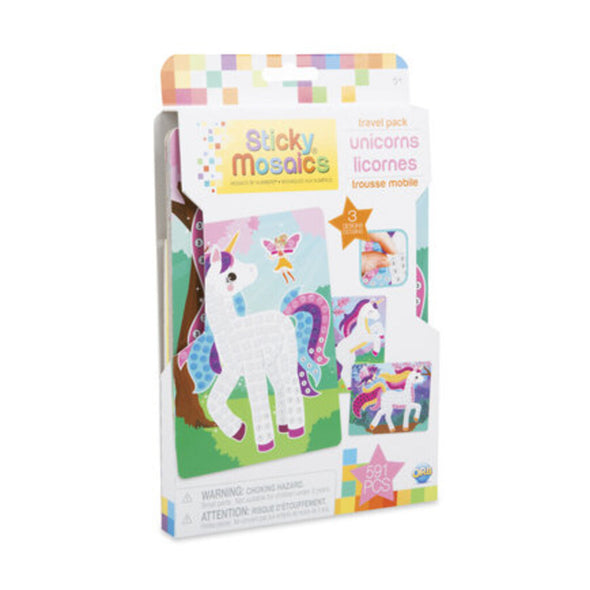 Sticky Mosaics Travel Unicorns