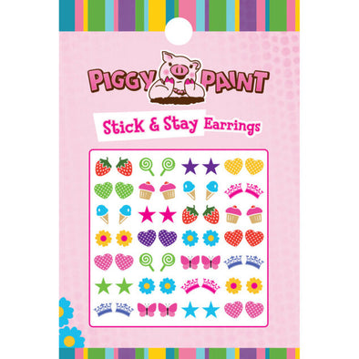 Piggy Paint Stick & Stay Earrings