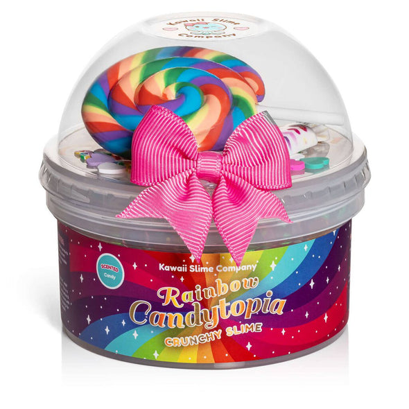 Kawaii Slime Rainbow Candytopia Crunchy Slime