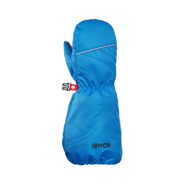 Kombi Mini Blizzard Zipped Mitten, Azure Blue