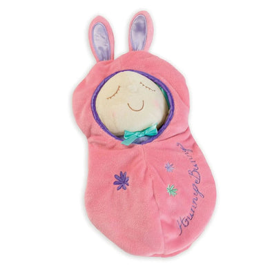 Manhattan Toy Co Snuggle Pod Hunny Bunny Peach