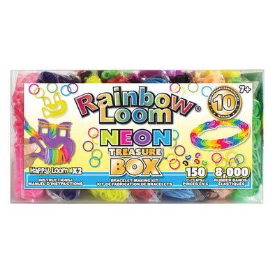 Rainbow Loom Treasure Box, Neon