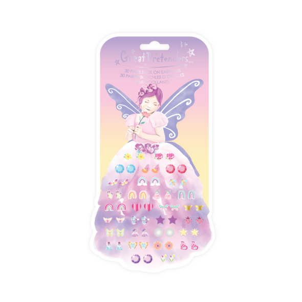 Great Pretenders Butterfly Fairy Triana Fairy Sticker Earrings