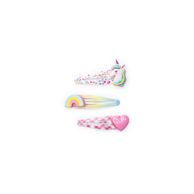 Great Pretenders Unicorn Cutie Hairclips 3pc