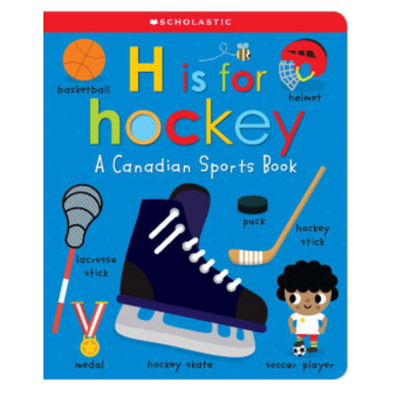 H is for hockey. A Canadian Sports Book