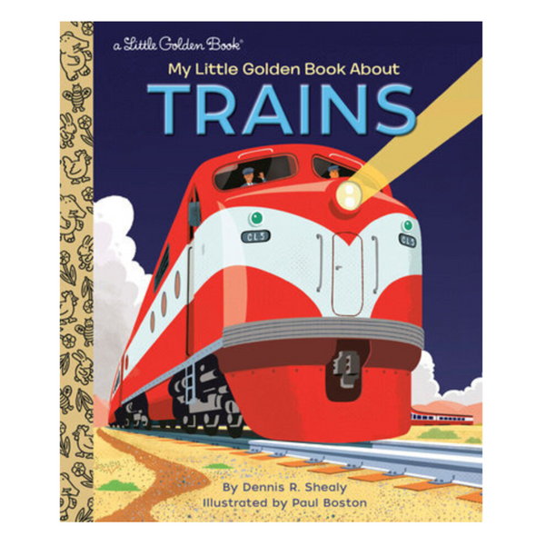 Little Golden Book Trains