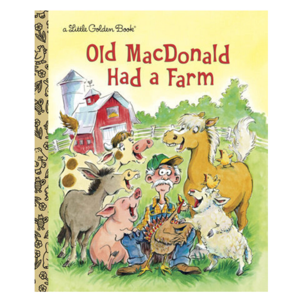 Little Golden Book Old MacDonald Had A Farm