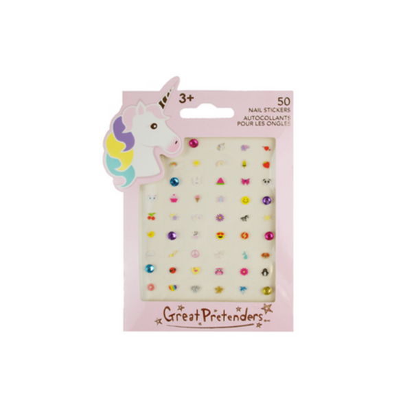 Great Pretenders Nail Stickers, Unicorn