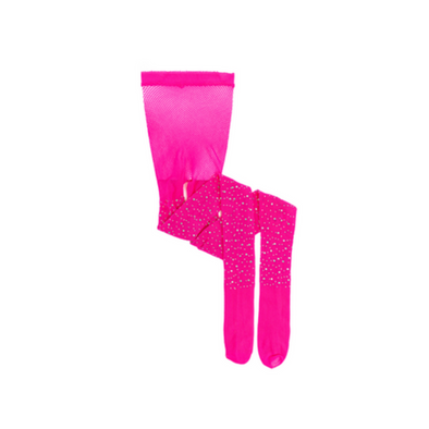 Great Pretenders Rhinestone Tights, Hot Pink Size 3-8