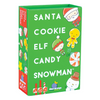 Blue Orange Santa Cookie Elf Candy Snowman