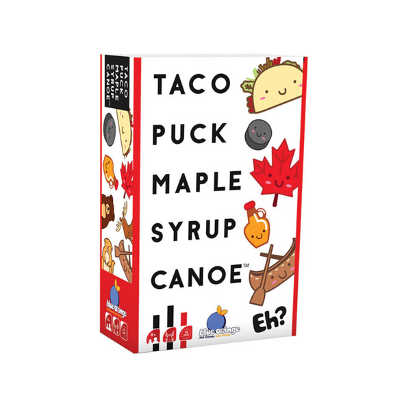 Blue Orange Taco Puck Maple Syrup Canoe
