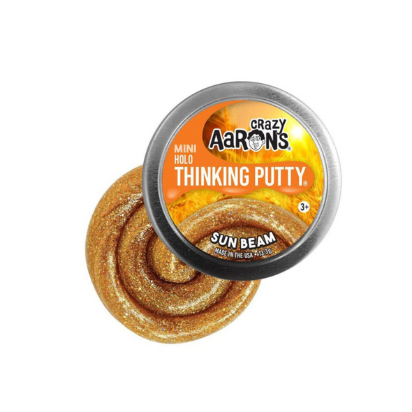 Crazy Aaron's Thinking Putty Mini, Sunbeam