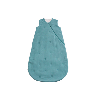 Loulou Lollipop Waffle Knit Sleep Bag 2.5 TOG, Smoke Blue