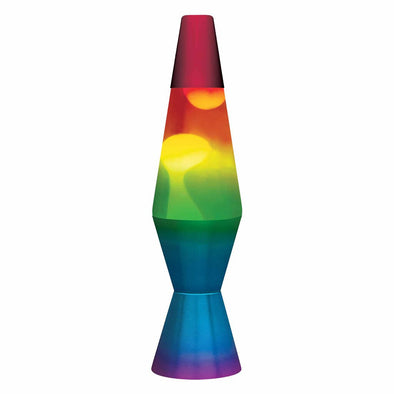 Schylling 11.5" Lava Lamp, Rainbow