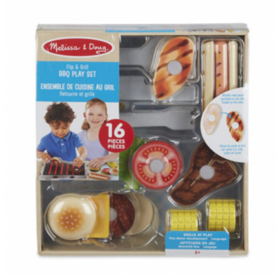 Melissa & Doug Flip and Grill BBQ Play Set