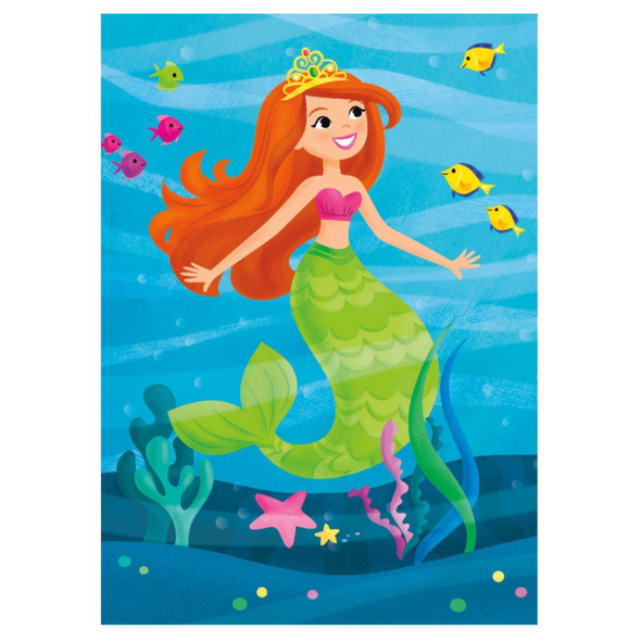 Birthday Mermaid Card