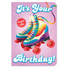 Strawberry Roller Skate, Scratch & Sniff Card