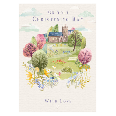 Church In The Meadow Card