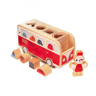 Lilliputiens Shape Sorter Bus