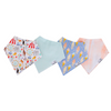 Copper Pearl Baby Bandana Bibs 4 Pack, Bailey