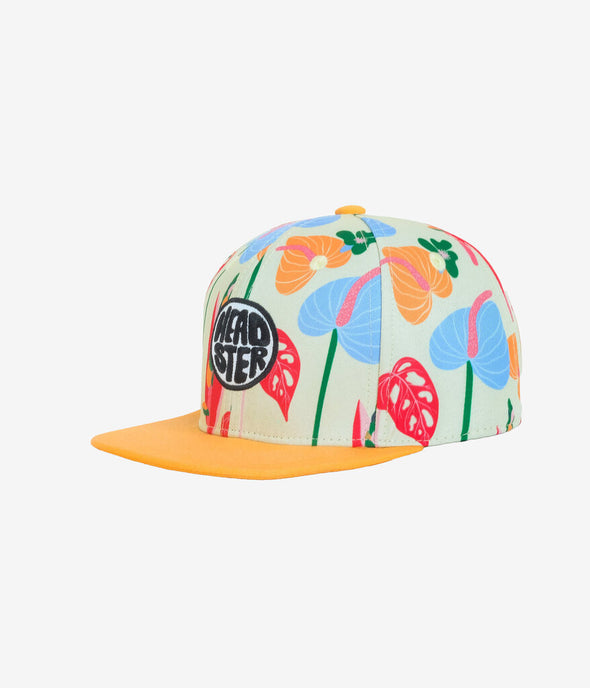 Headster Snapback, Paradise Cove Pastel Yellow