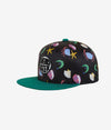 Headster Snapback, Crusta-sea Black