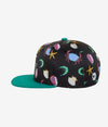 Headster Snapback, Crusta-sea Black