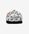 Headster Snapback, Pitstop White Sand