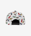 Headster Snapback, Pitstop White Sand