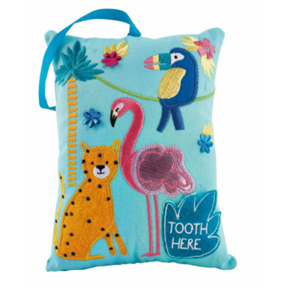 Floss & Rock Tooth Fairy Cushion, Jungle