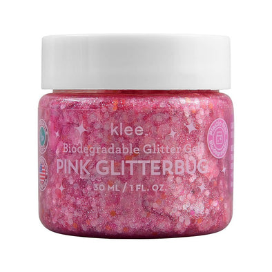 Klee Glitter Gel, Pink Glitter Bug