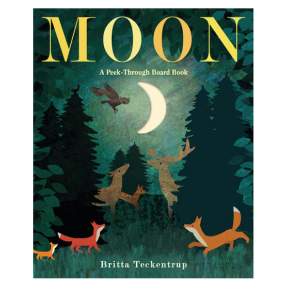 Moon A Peek Through Board Book