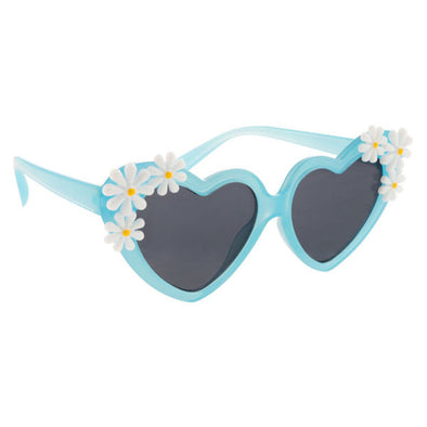 Stephen Joseph Fashion Sunglasses, Blue Heart